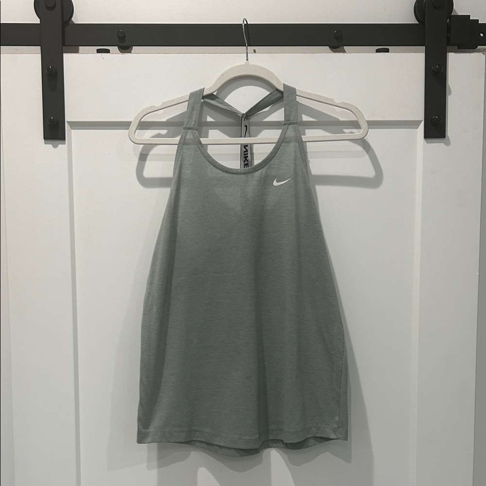 Nike Heather Gray Athletic Tank